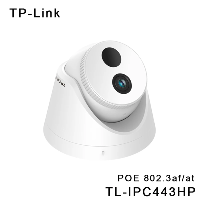 TP Link H.265 POE ip камера 4MP видеонаблюдения 2560× 1440 @ 25fps ICR 4 мм Наружная сетевая IEEE
