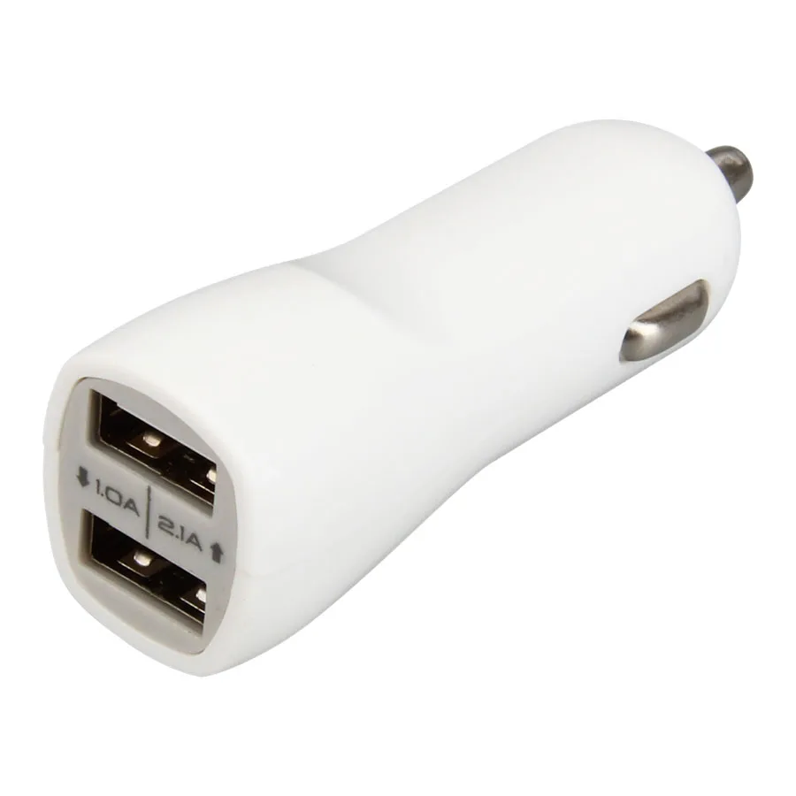 Автомобильное зарядное устройство Cargador с двумя портами 12В USB адаптер для зарядки
