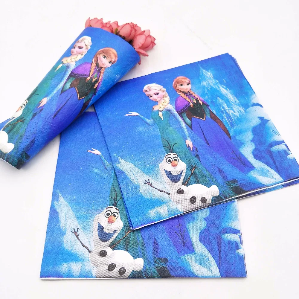 Набор украшений для дня рождения Эльза и Анна 20 шт./компл. тематические