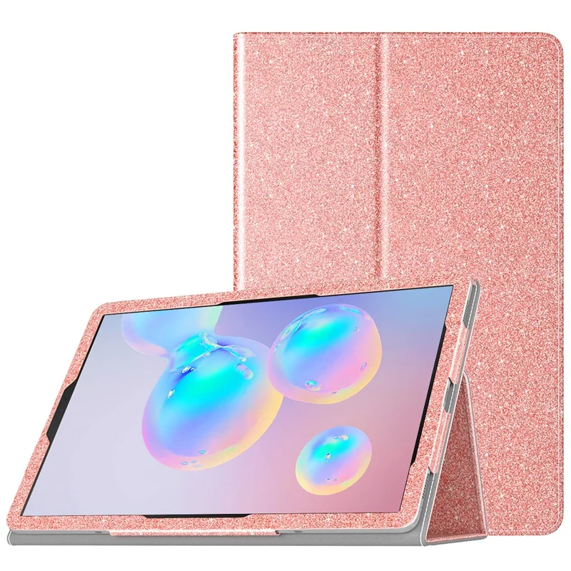 S pink Чехол-книжка для Samsung Galaxy Tab S6 10,5 дюймов планшет, премиум складная подставка тонкий умный чехол для Galaxy Tab S6 10,5 - Цвет: S pink