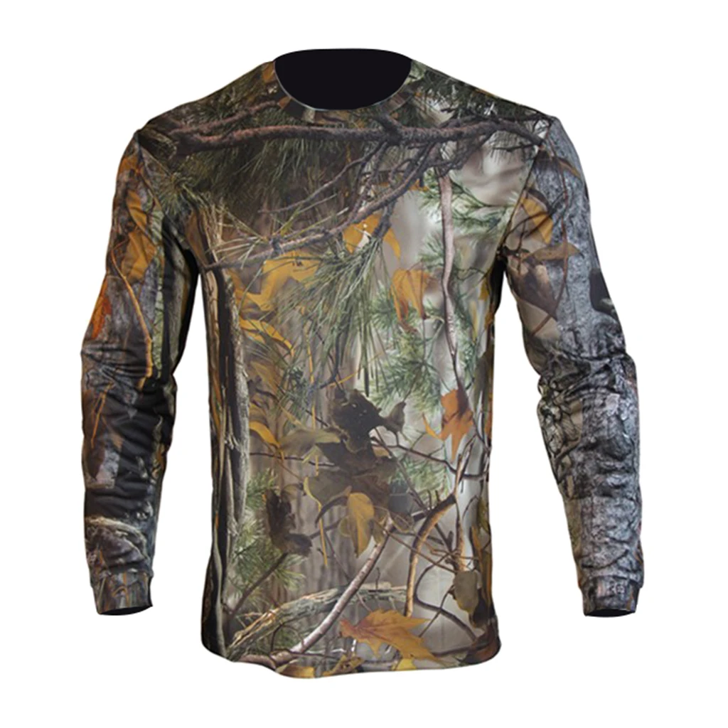 

Camo T-shirt Quick-dry Antibacterial Deodorant Crewnecks Training Suit