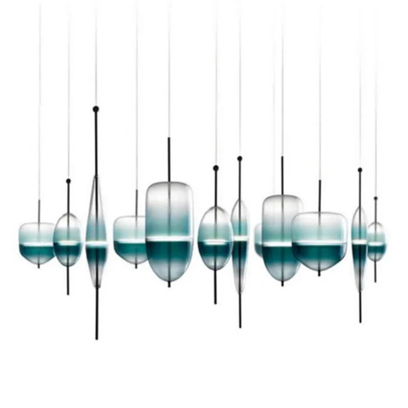 

Modern Nordic Frost Glass Luminaire Restaurant Pendant Lamp