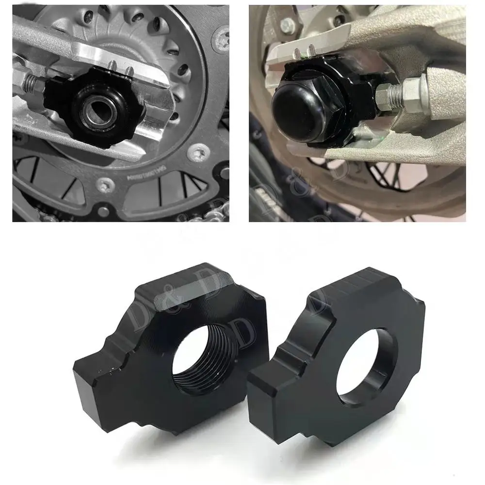 

For Husqvarna FE250 FE350 FE450 FE501 FC250 FC350 FC450 2014-2020 Motocross Rear Axle Chain Adjuster Slider Regulator Sliders
