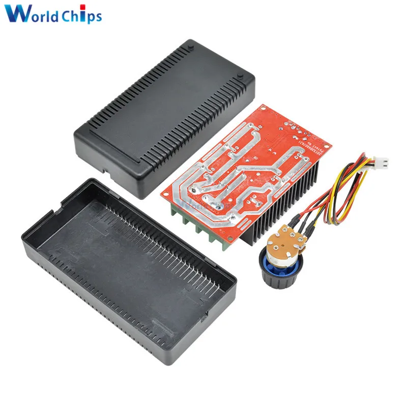 DC 12V 24V 48V 2000W макс 10-50V 40A контроллер скорости двигателя постоянного тока ШИМ HHO RC