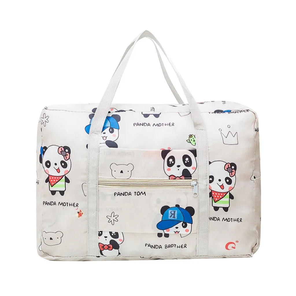 Складная дорожная сумка для женщин вместительная портативная спортивная на