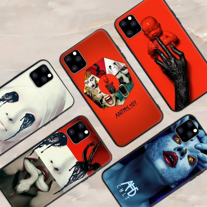 

AHS American Horror Story Phone Case for iphone 12 13 Mini SE 2020 5 5S 6 6S Plus 7 8 Plus X XR XS 11 Pro Max Fundas Coque cover