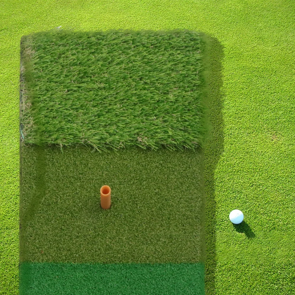 

Practice Mat Portable Swing Mat Hitting Mat and Driving Pad Outdoor Indoor Training Aids Green 3 Colors Long and Short Gras