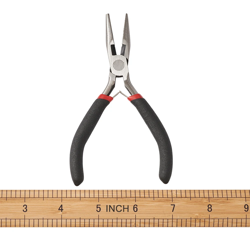 

5Inches Carbon Steel Needle Nose Plier Jewelry Making DIY Hand Tool Cutting Wire Pliers For Beading Jewelry Tool Accessories