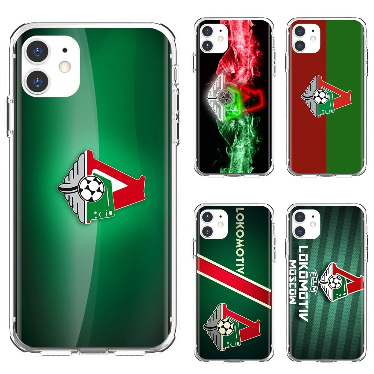 

For Apple iPhone 10 11 12 Pro Mini 4S 5S SE 5C 6 6S 7 8 X XR XS Plus Max 2020 Silicone Phone Skin Case Lokomotiv-Moscow-logo