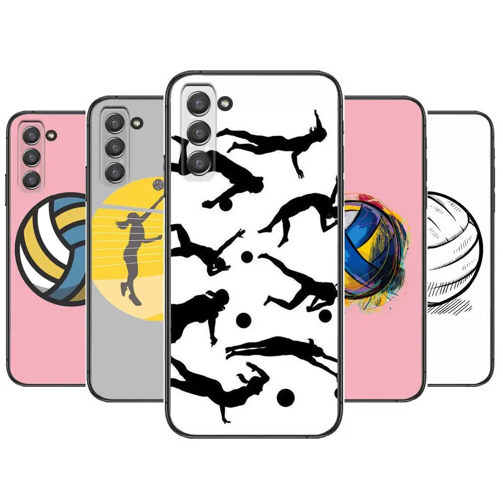 Чехол для телефона волейбола SamSung Galaxy s6 s7 S8 S9 S10E S20 S21 S5 S30 Plus fe 5G Lite Ultra Edge | Мобильные