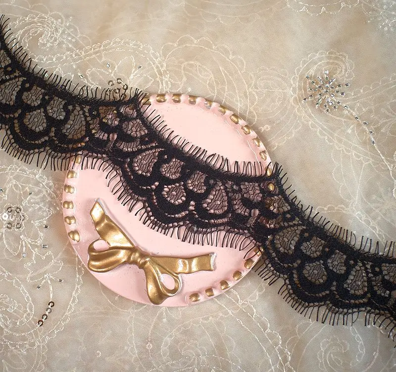 9 м/партия черно-белая кружевная ткань с ресницами аксессуары для одежды сделай