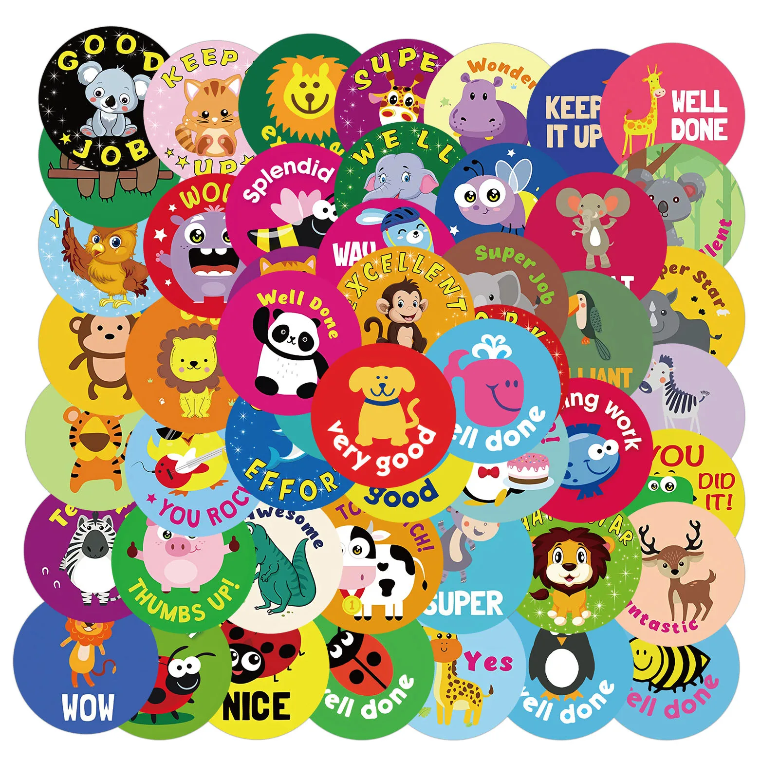 

50 pieces bonus stickers, graffiti stickers, decorative suitcase notebook waterproof