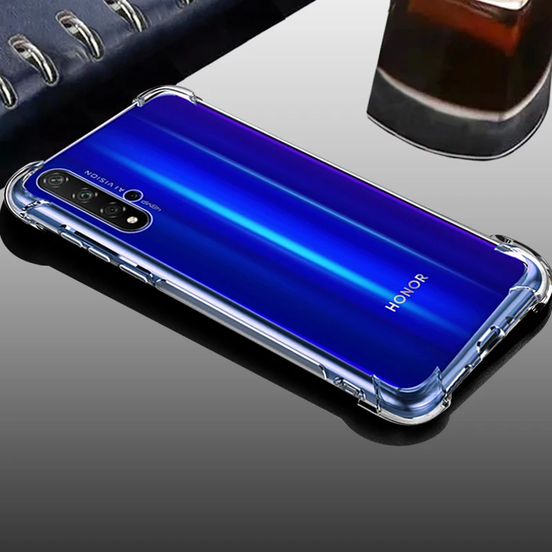 YUETUO прозрачный мягкий ТПУ чехол для телефона huawei honor 20 pro 20pro honor20 силиконовые