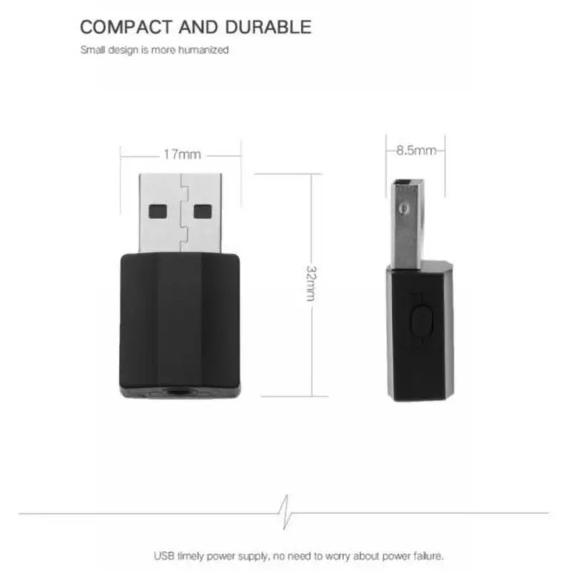 Bluetooth 5 0 адаптер аудио приемник USB передатчик цифровые устройства 2 в 1