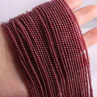 2020 new wholesale natural stone beads garnet beads for jewelry making beadwork diy necklace bracelet accessories 2mm 3mm