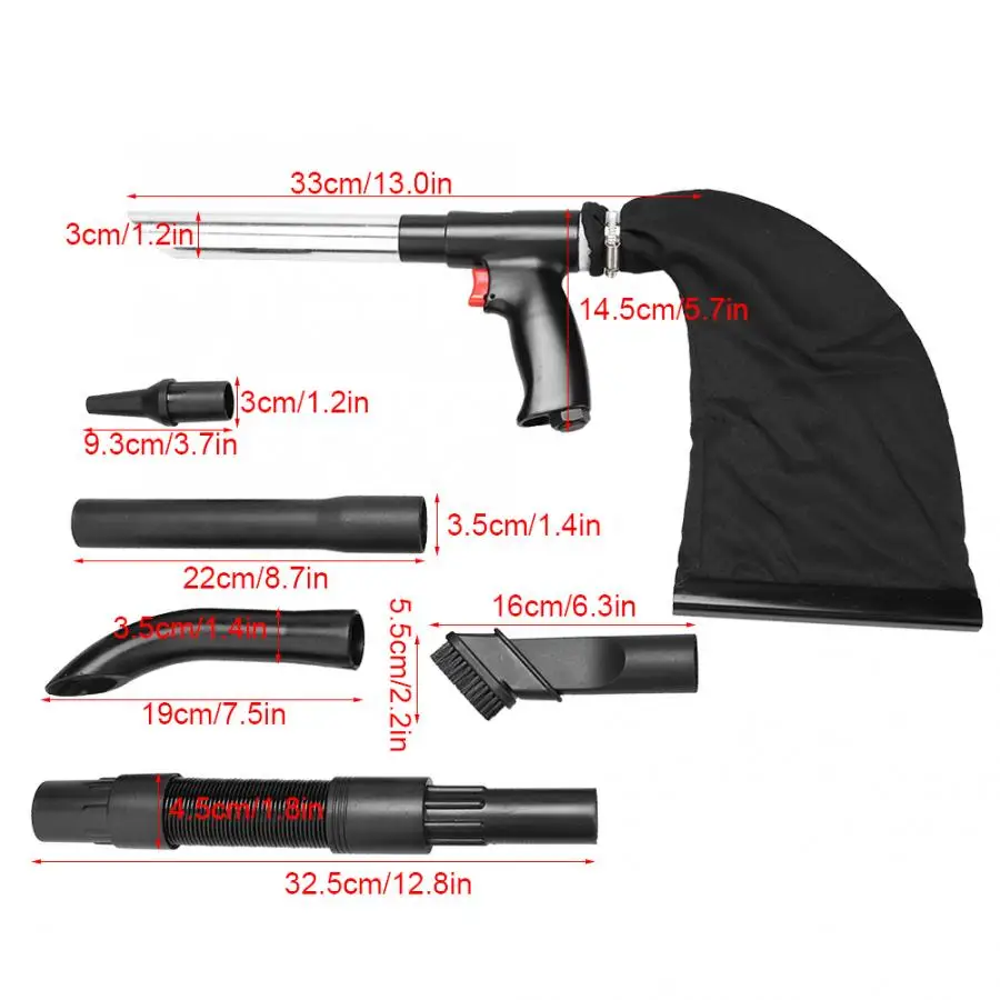 Многофункциональный практичный выдув всасывающий воздушный пылесос пистолет