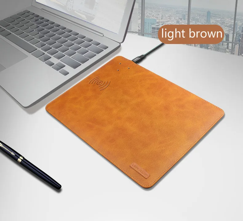 

New Arrived!!! Qi Standard Wireless Charger Mouse Pad for Samsung Iphone Multifunction Universal Wireless Charger