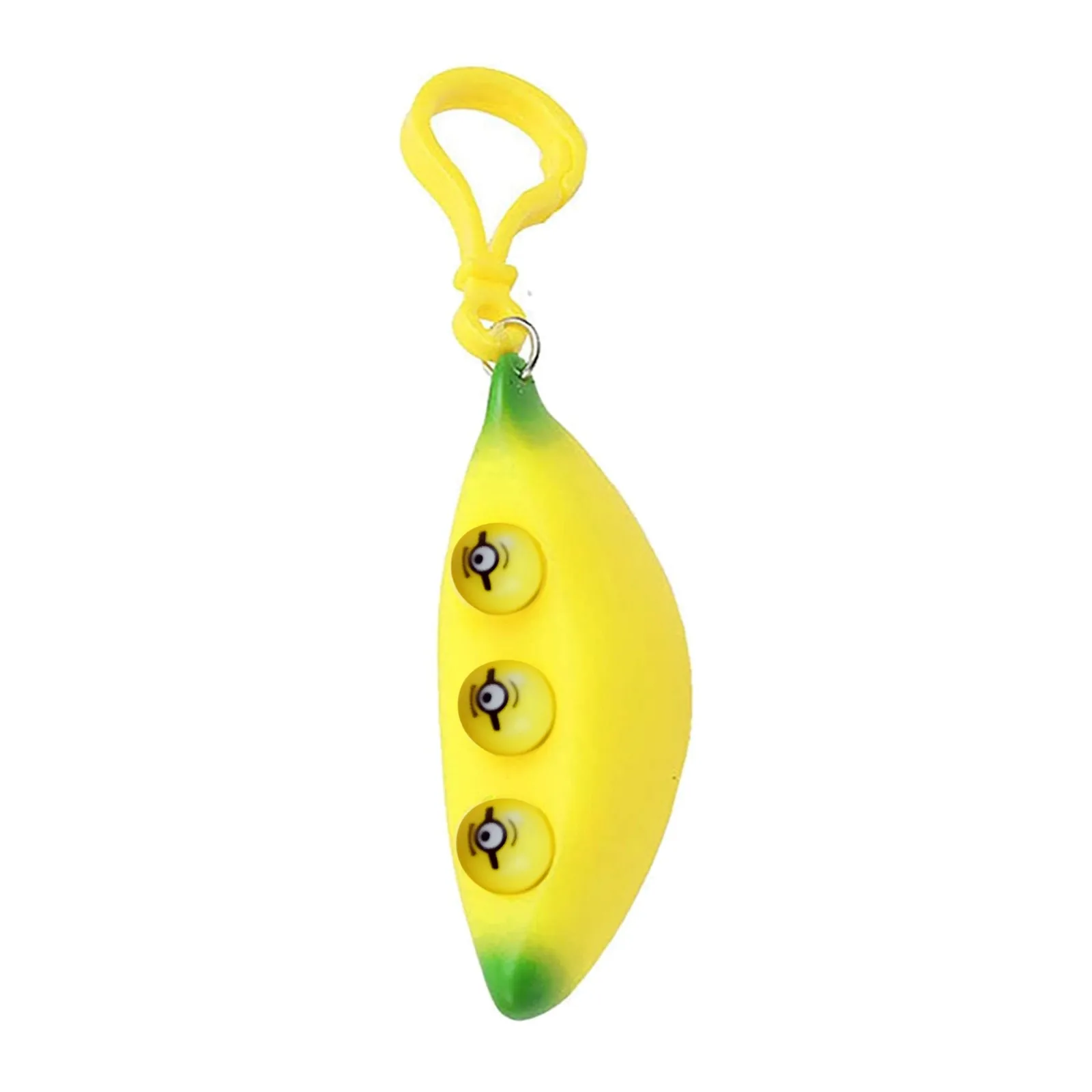 

unny Pop It Banana Keychain Pendant Squeeze Toy Stress Relief Fidgets Novelty Gag Kid Toy Gift Wholesale Dropshipping