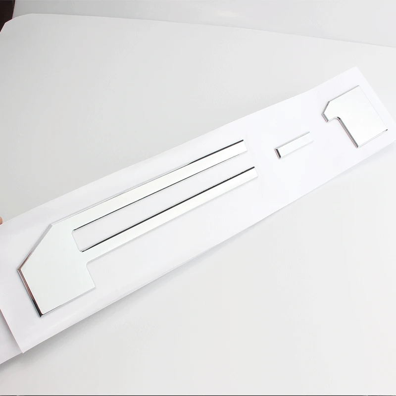 Высокое качество 3D ABS буквы значок Автомобильная наклейка с эмблемой авто задний багажник паз задняя дверь для Ford F150 F-150- пикап