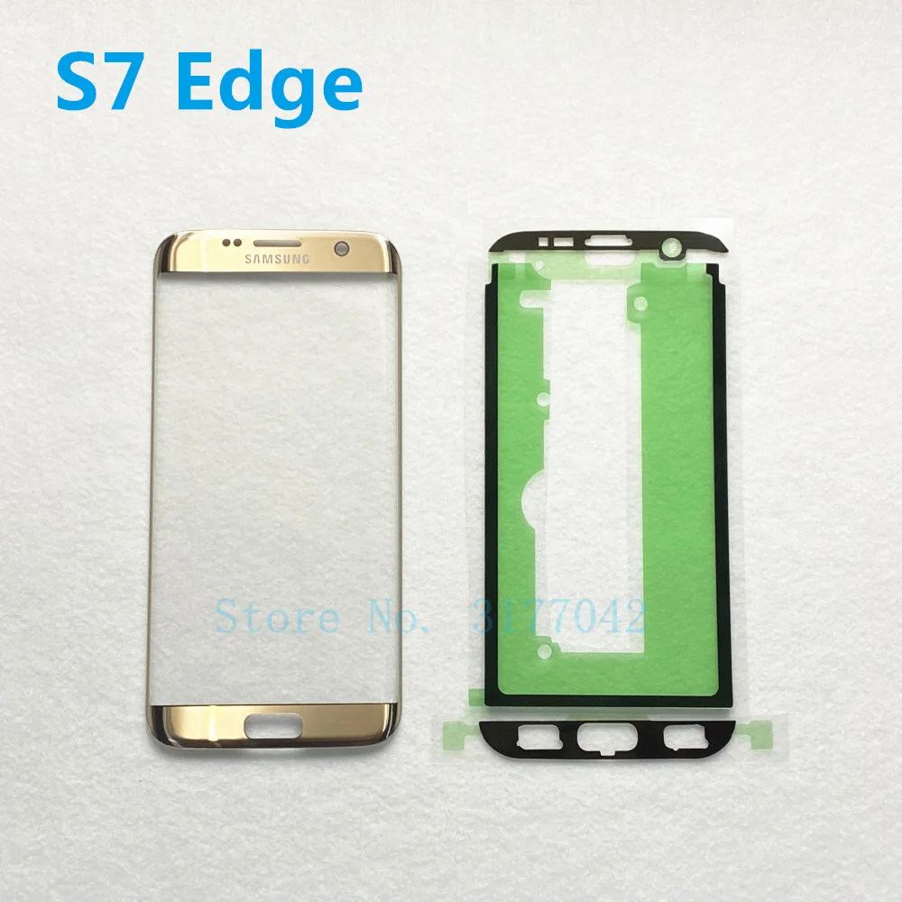 Сменная панель сенсорного экрана для Samsung Galaxy S7 G930 G930F Edge G935 G935F переднее стекло