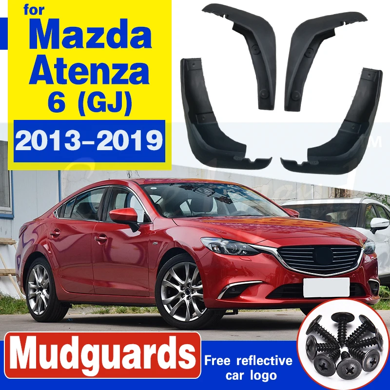 4 шт. Автомобильные Брызговики для Mazda 6 (GJ) Atenza 2013 2019 крыло брызговиков 2014 2015