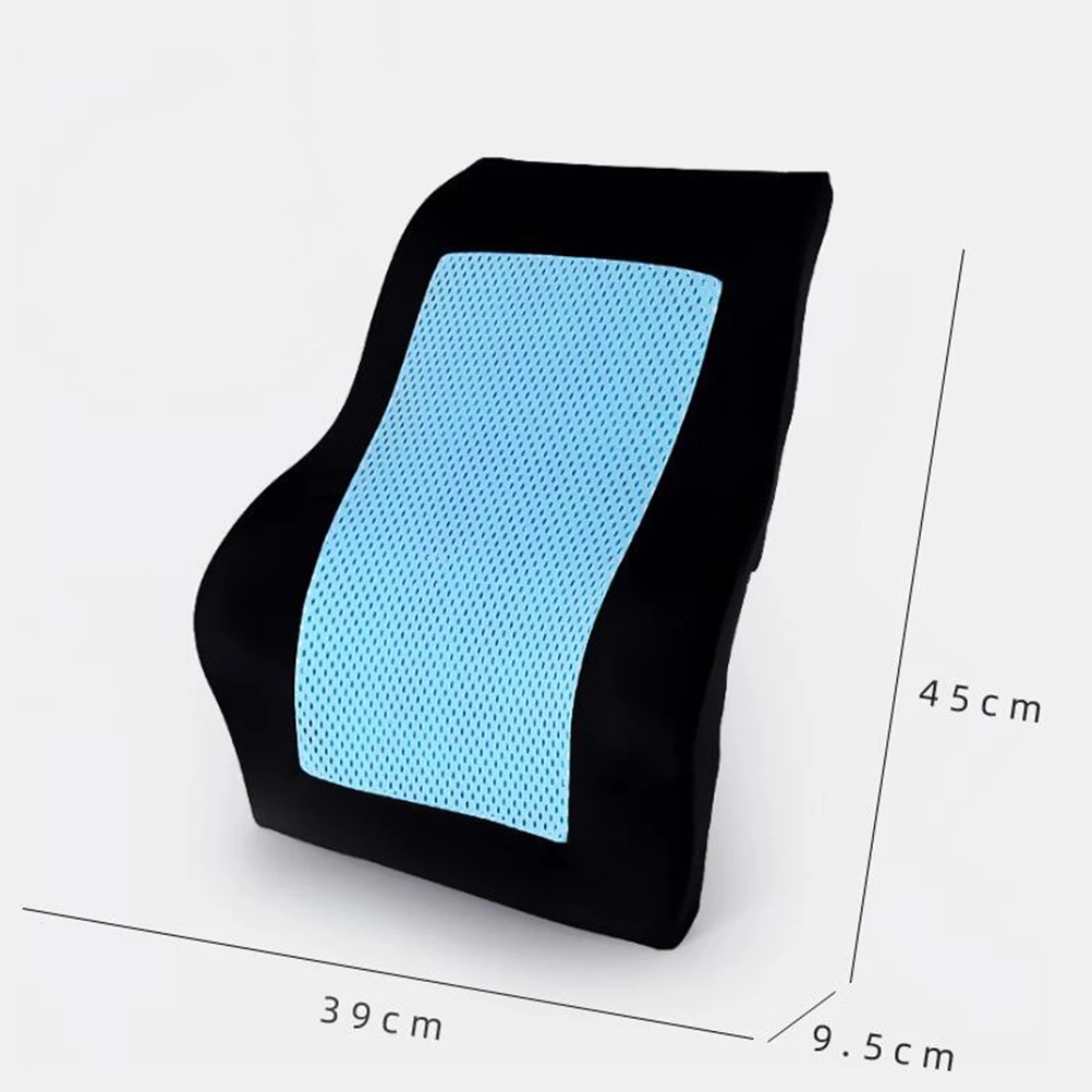 

1 pc Lumbar Protection Support Soft Breathable Memory Foam Spine Waist Pillow Lumbar Pad for Home Car Office