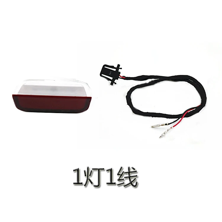 1 lights wire Для VW Passat B8 Гольф 7 6 jetta 5 6 tiguan светодиодный дверной светильник 3GD 947 411 - Цвет: 1 lights wire