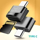 Мини-кардридер C Type TF, кардридер Type-c, OTG адаптер, USB 3,1 кардридер для мобильных телефонов и ноутбуков