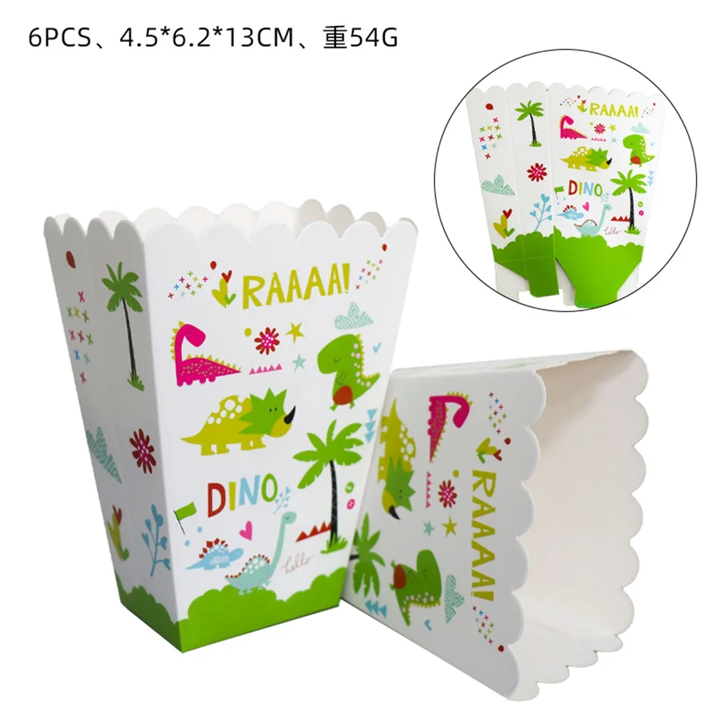 

Dinosaur Party Plates Kids Party Supplies Dino Disposable Party Tableware Jungle Decoration Birthday Set Paper Napkins Gift Bags