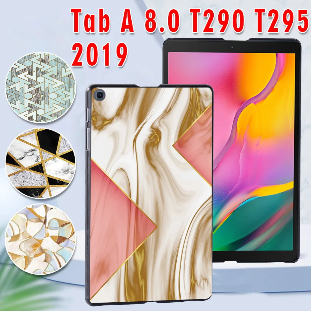 Прочный Новый чехол для планшета Samsung Galaxy Tab A 8 0 2019 T290 T295 Тонкий Жесткий задний