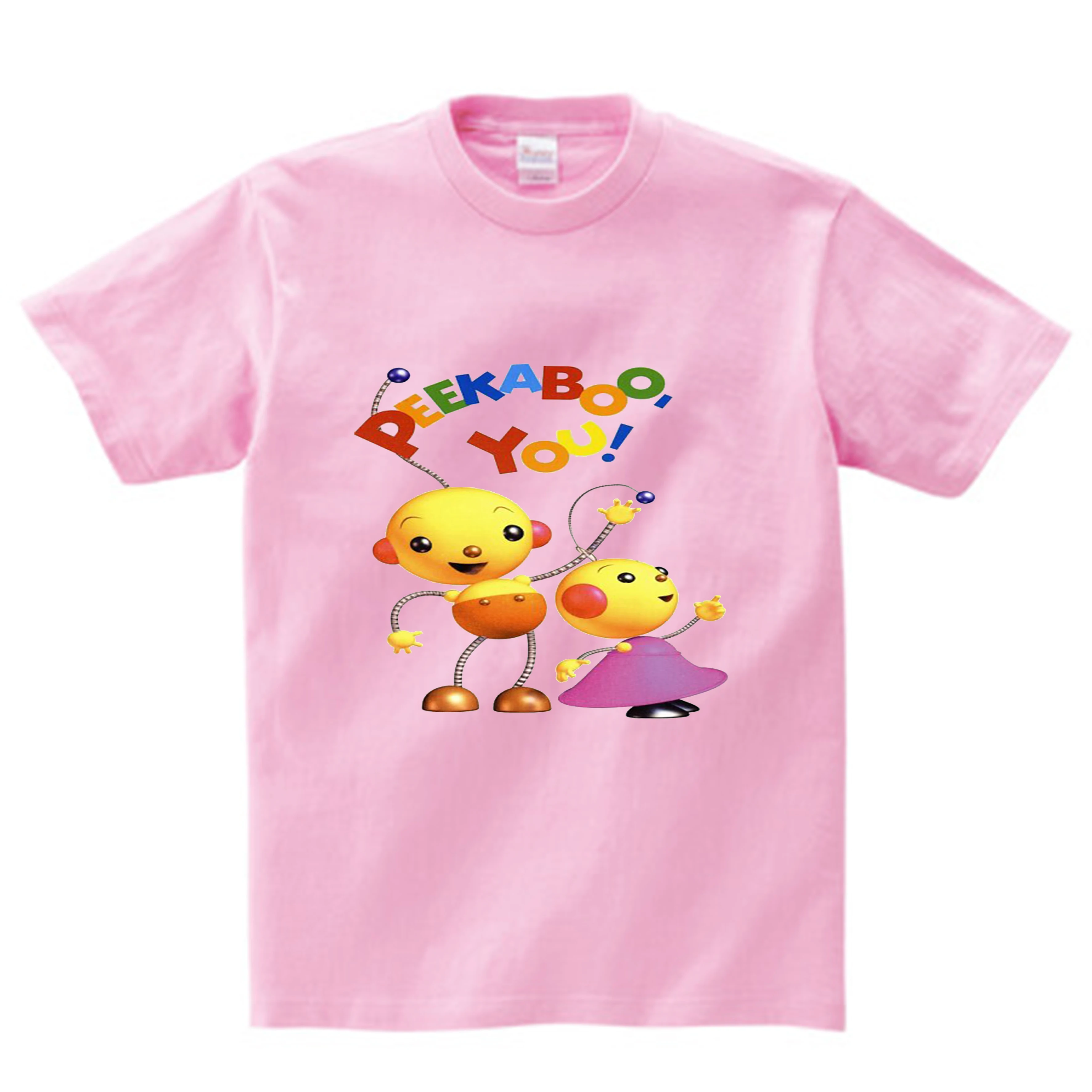 Детские футболки с принтом героев мультфильмов футболка для мальчиков и девочек