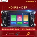 2 din Android 11 автомобильный мультимедиа для Ford Focus 2 Ford Mondeo 4 для DC-Max S-Max Kuga Galaxy Transit Connect радио GPS навигация