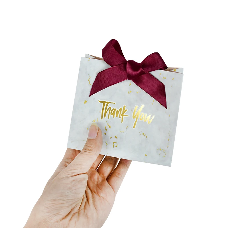 

20pcs Creative Grey Thank You Gift Box Bag Candy Cookie Wrapping Bag Wedding Birthday Party Baby Shower Favors Supplies