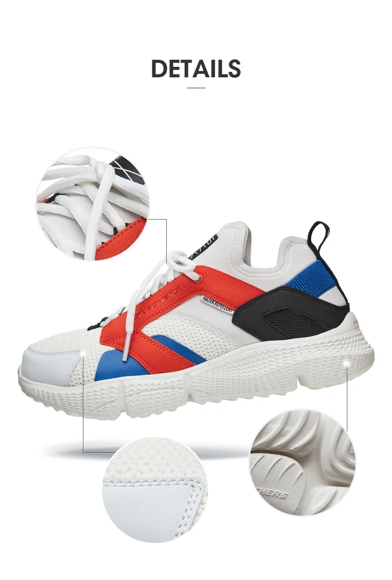 Skechers/мужская спортивная удобная повседневная обувь на платформе; Мужская прогулочная обувь; кроссовки; Tenis Masculino Adulto 51978-WMLT