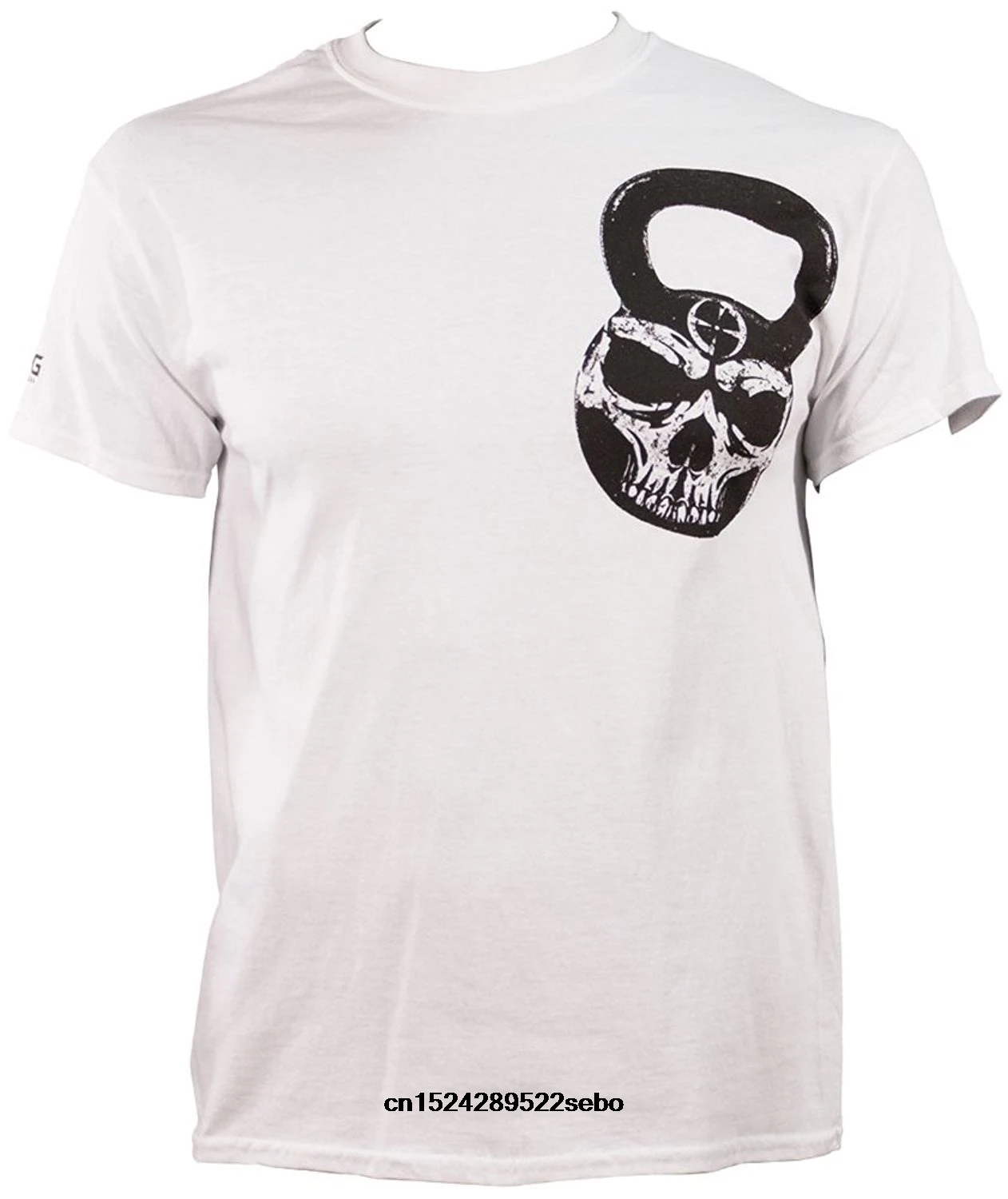 

LAPG Skull Kettlebell Men's Cotton T Shirt women