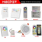Miboxer 9W RGB + CCT светодиодный потолочный круглый прожектор AC86-265V FUT062FUT089FUT092B8B4T4iBox1iBox2 2,4G контроллер