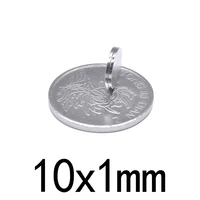 2050100pcs 10x1 mm round powerful magnet fridge bulk sheet neodymium disc magnet 10x1mm permanent ndfeb strong magnets 101 mm