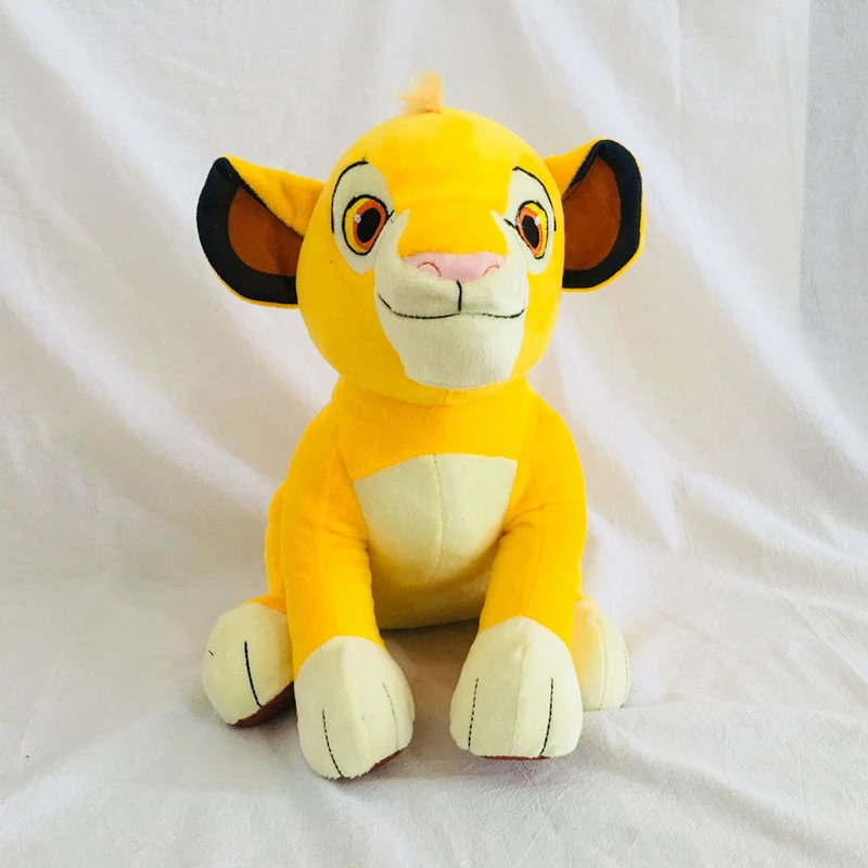 Lion King 25 см Simba плюшевые игрушки мягкие лев Король игрушечные Животные Куклы Дети подарки на день рождения - Цвет: Lion King
