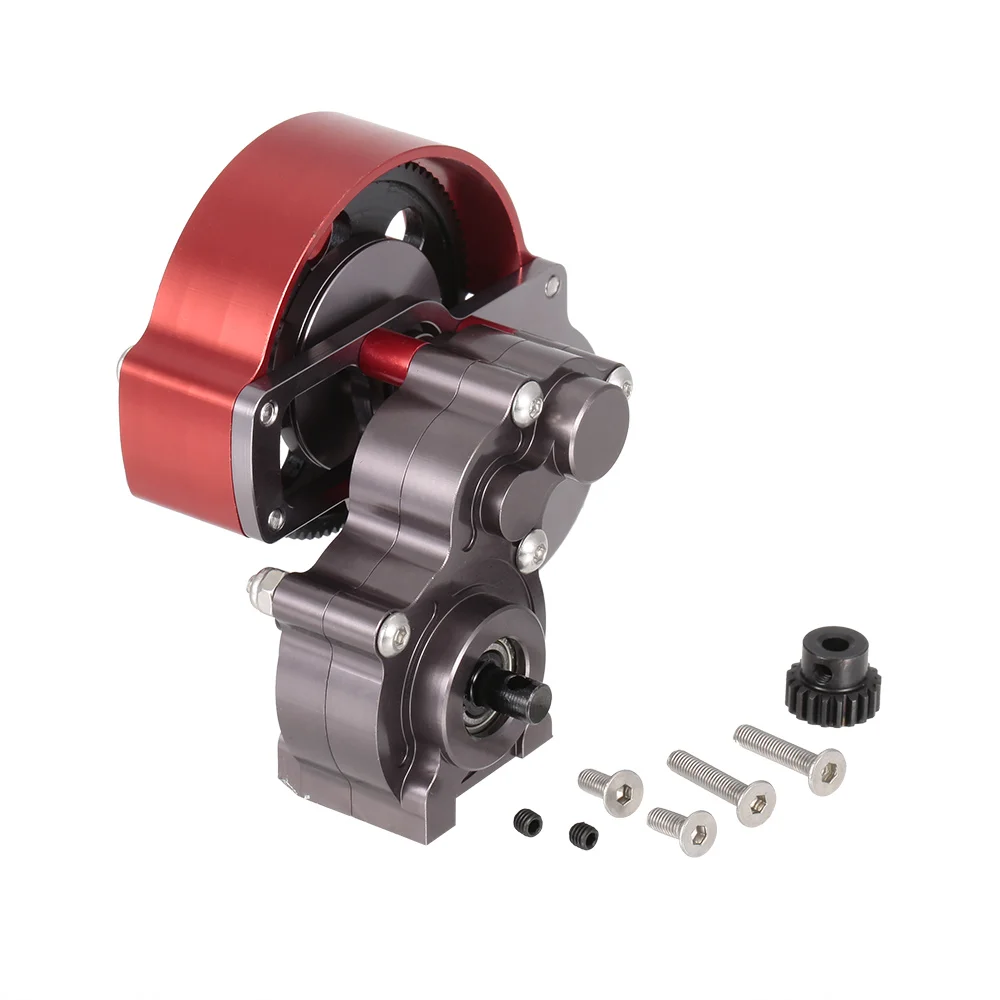 

Aluminum alloy Transmission high quality Gearbox for 1/10 Monster Truck RC Car Crawler AXIAL SCX10 RC4WD REDCAT