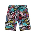 Парный купальный костюм, сексуальные женские мужские плавательные шорты из полиэстера, спортивные, пляжные, для бега, серфинга, быстросохнущие дышащие плавки