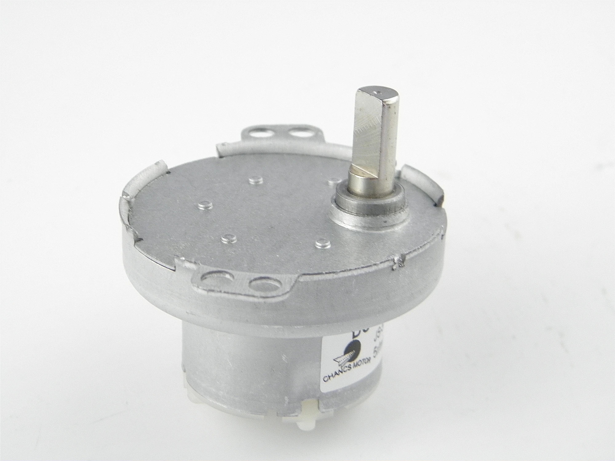CHANCS DC Шестерни Электрический синхронный двигатель JS 50 AC/DC 12V 5 об/мин D вал
