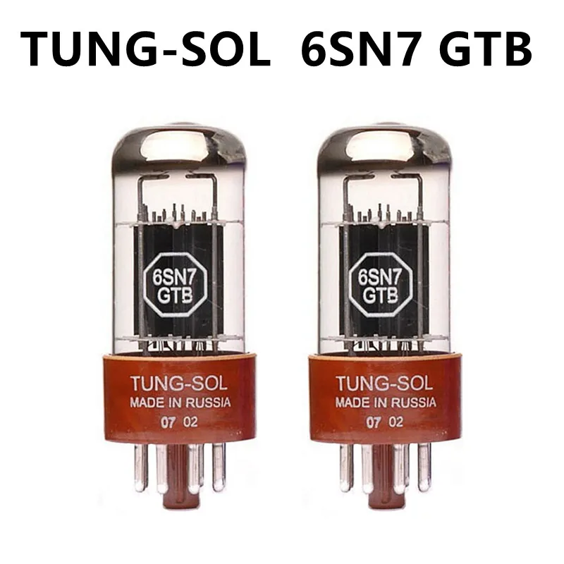 Hi-Fi аудио клапан TUNG-SOL 6SN7 комплект вакуумных ламп усилителя DIY подлинный точный Quad