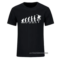 2021 graphic cotton fitness mens funny the evolution of skate print hip hop tshirt