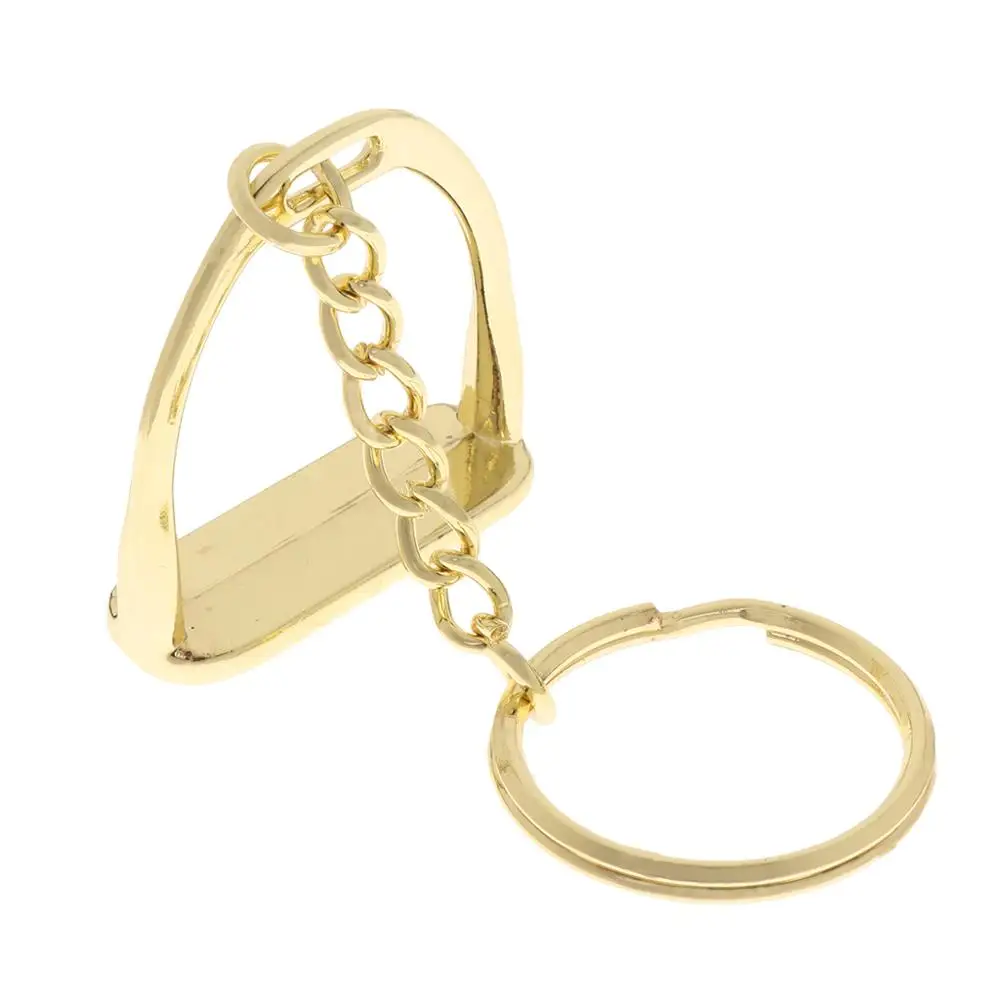 

Брелок MagiDeal из легкого серебристого/золотистого цинкового сплава в западном стиле, кольцо для ключей, украшение для конного спорта, 8 см обо...