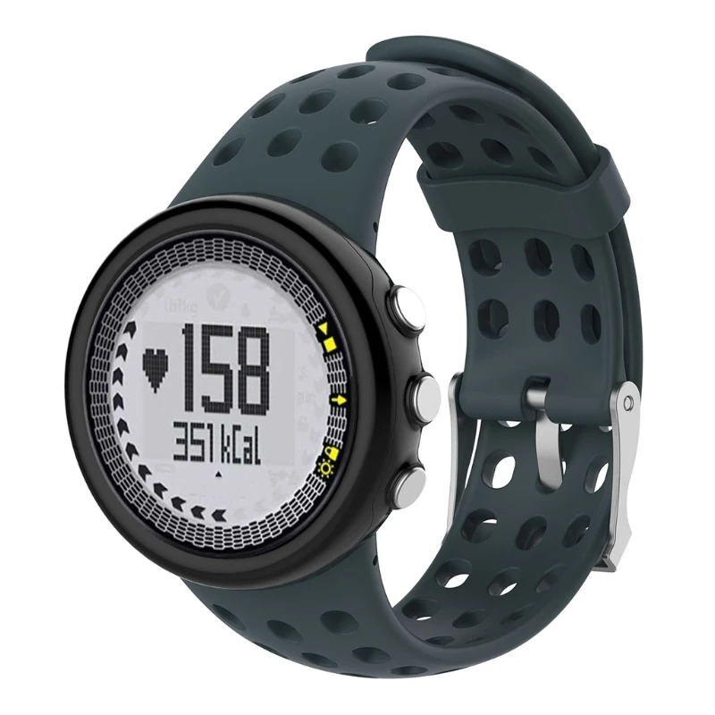 Сменный силиконовый ремешок для Suunto QUEST M1 M2 M4 M5 Series Watch