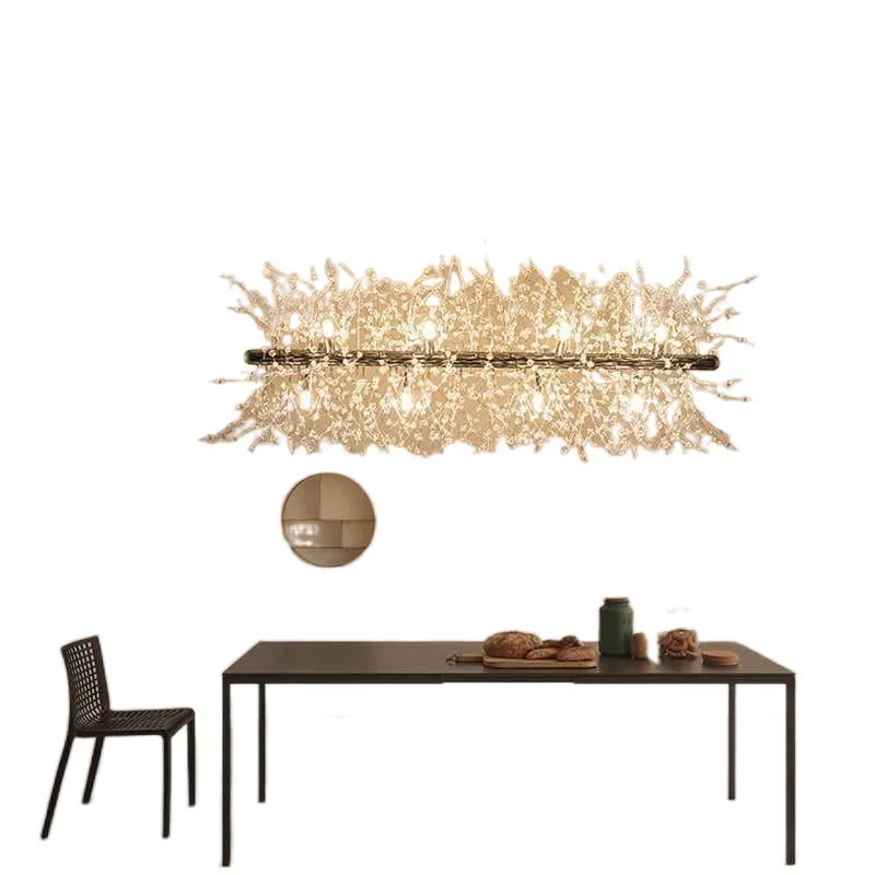 

2021 Crystal Chandelier Light LED G9 Nordic Cristal Bursts Globe Pendant Hanging Lamp Art Deco for Living Room Bedroom Home