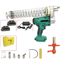 rechargeable electric small portable high voltage caterpillar dual use lithium battery excavator special grease gun