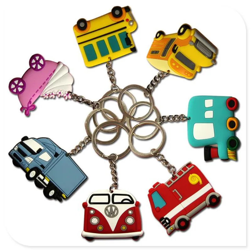 ПВХ мягкий пластиковый брелок Подвеска автомобильный Модель подарок на заказ