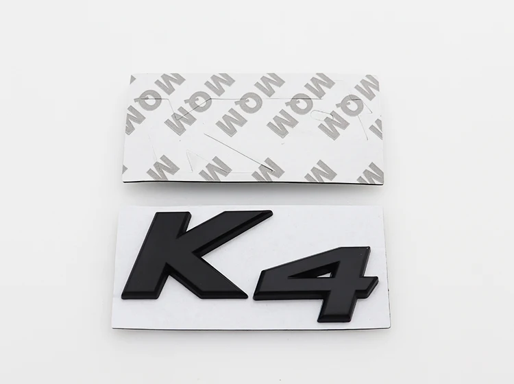 1 шт. 3D K2 K3 K4 K5 металлический логотип автомобиля наклейка торговой марки задний