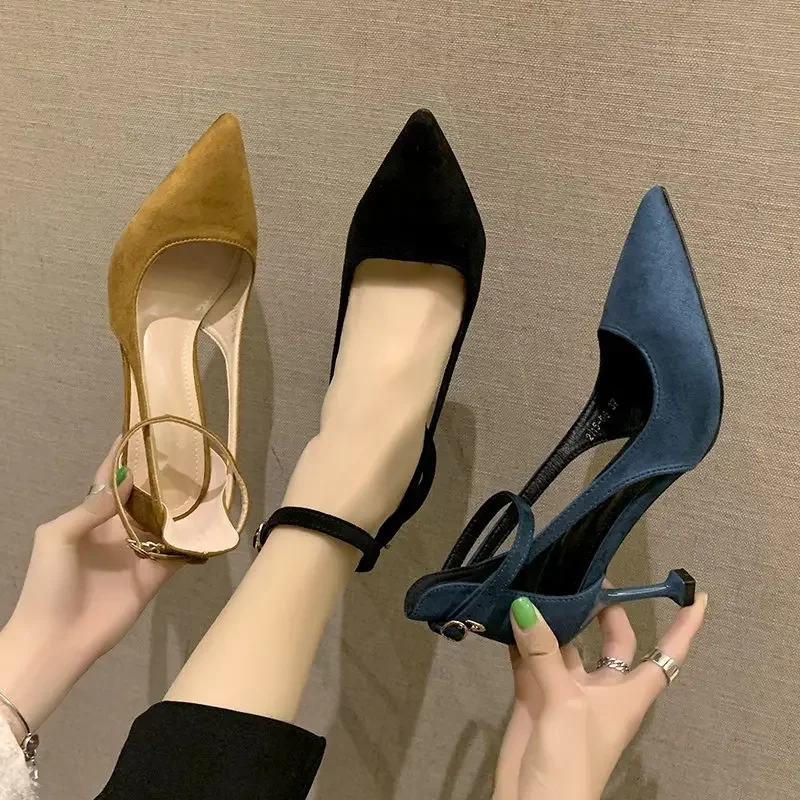 

2021 sandals, single shoes, high heels, shoes show thin, breathable, lady style, sexy
